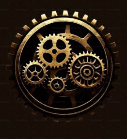 Steampunk Zahnräder